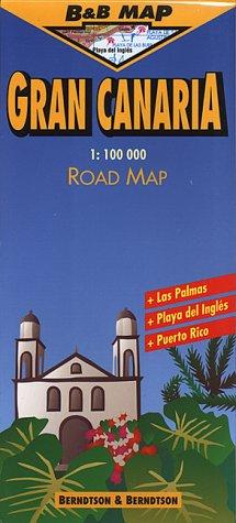 Cover for Berndtson & Berndtson Gran Canaria Map (B&B Road Maps)