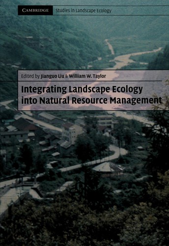 Cover for Integrating landscape ecology into natural resource management