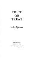 Cover for Trick or treat