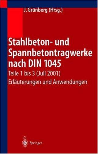 Cover for Stahlbeton- und Spannbetontragwerke nach DIN 1045