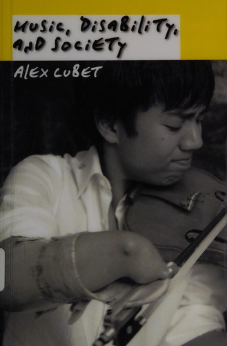 Cover for Music, disability, and society