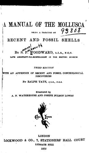 Cover for A Manual of the Mollusca: Being a Treatise on Recent and Fossil Shells