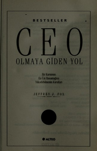 Cover for CEO olmaya giden yol