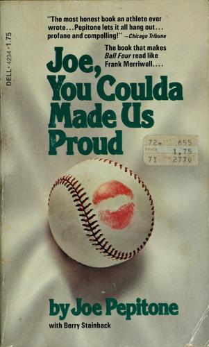 Cover for Joe, you coulda made us proud
