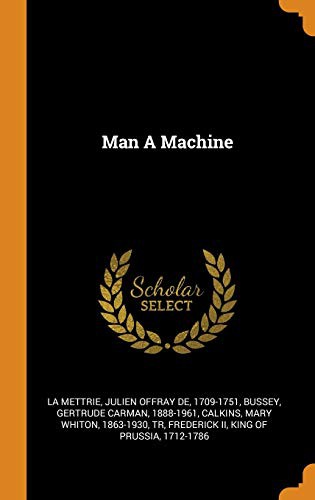 Cover for Man A Machine