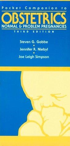 Cover for Pocket companion to obstetrics : normal & problem pregnancies
