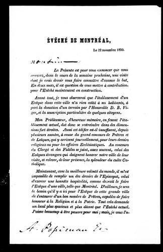 Cover for [Lettre]