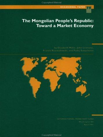 Cover for The Mongolian People's Republic