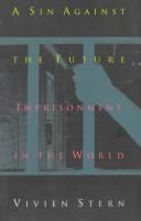 Cover for A sin against the future