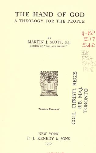 Cover for The hand of God