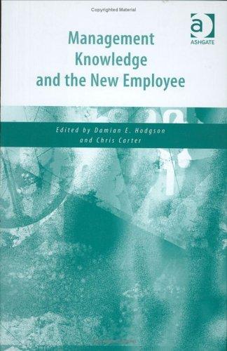 Cover for Management Knowledge and the New Employee