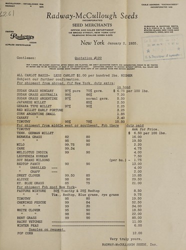 Cover for Quotation #122