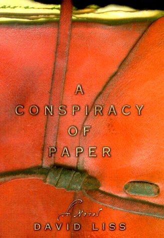 Cover for A conspiracy of paper