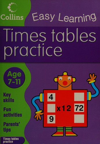 Cover for Times tables practice, age 7-11