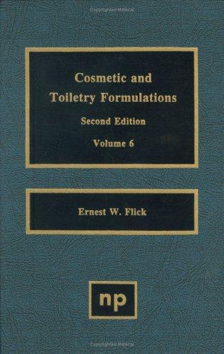 Cover for Cosmetic and Toiletry Formulations, Volume 6