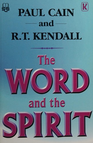 Cover for The Word and the Spirit