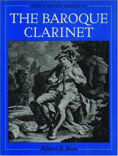 Cover for The baroque clarinet
