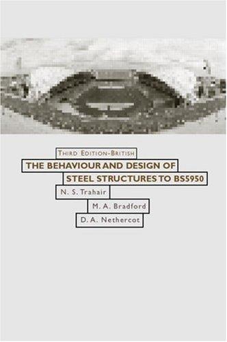Cover for The behaviour and design of steel structures to BS5950