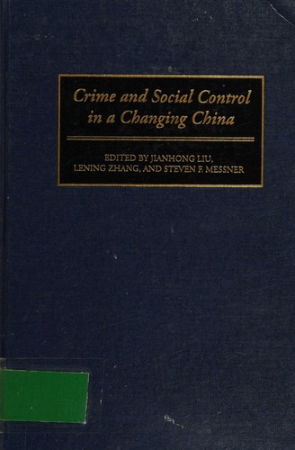 Cover for Crime and social control in a changing China