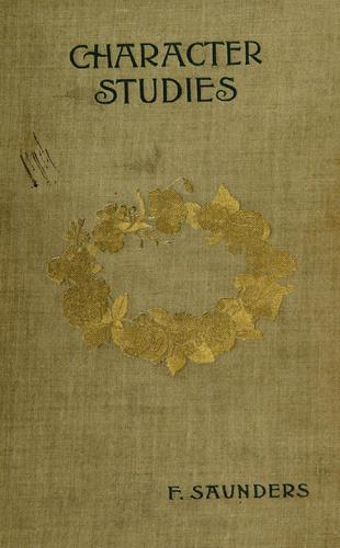 Cover for Character studies