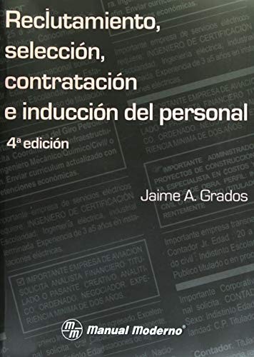 Cover for Reclutamiento, selección, contratación e inducción del personal