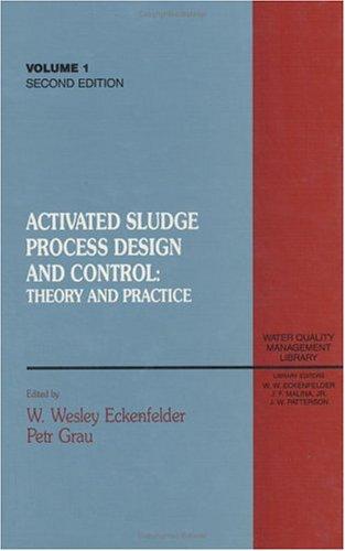 Cover for Activated sludge process design and control