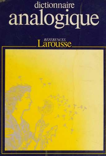 Cover for Nouveau dictionnaire analogique