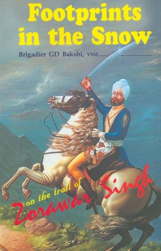 Cover for Footprints in the snow