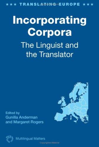 Cover for Incorporating Corpora