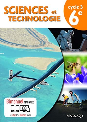 Cover for 6e Sciences et technologies élève bimanuel