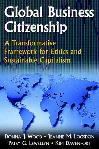Cover for Global Business Citizenship