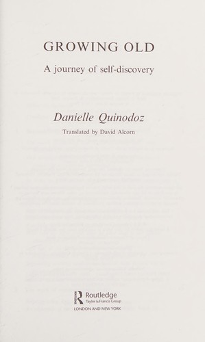 Cover for Growing old