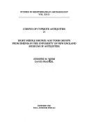 Cover for Corpus of Cypriote Antiquities