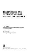 Cover for Techniques and Applications of Neural Networks (Ellis Horwood Workshop Series)