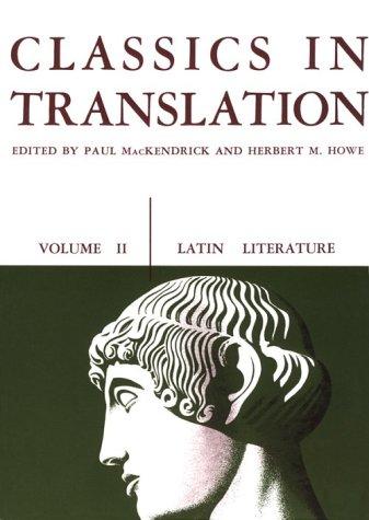 Cover for Classics in Translation, Volume II