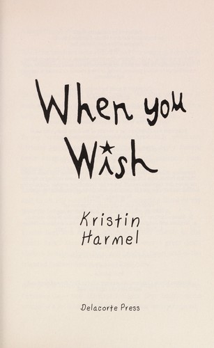 Cover for When you wish