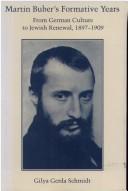 Cover for Martin Buber's formative years