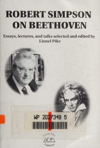 Cover for Robert Simpson on Beethoven