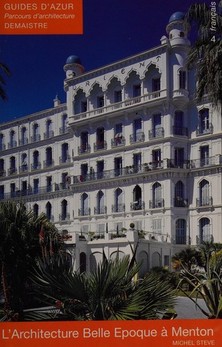 Cover for L'architecture Belle Époque à Menton