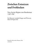 Cover for Zwischen Entsetzen und Frohlocken