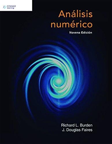 Cover for Análisis numérico - 9. ed.