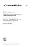Cover for A Textbook of epilepsy