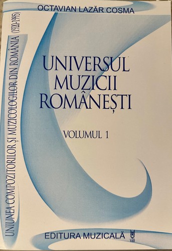 Cover for Universul Muzicii Românești.
