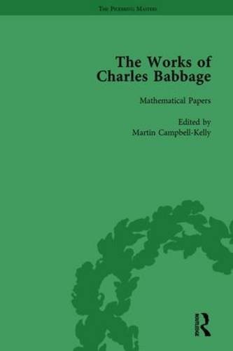 Cover for Works of Charles Babbage Vol 1