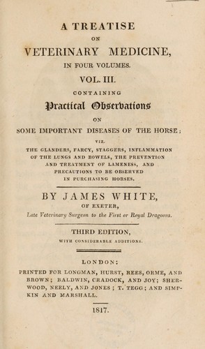 Cover for A treatise on veterinary medicine