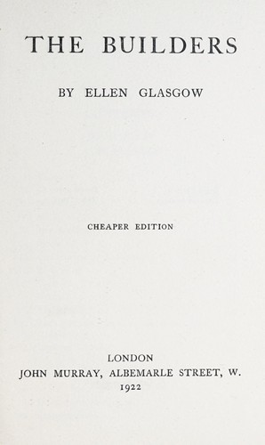 Cover for The builders