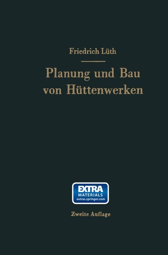 Cover for Planung und Bau von Hüttenwerken