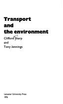 Cover for Transport and the environment