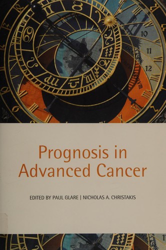 Cover for Prognosis in Advanced Cancer