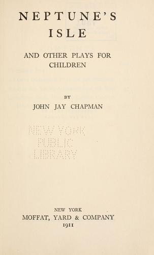 Cover for Neptune's isle and other plays for children